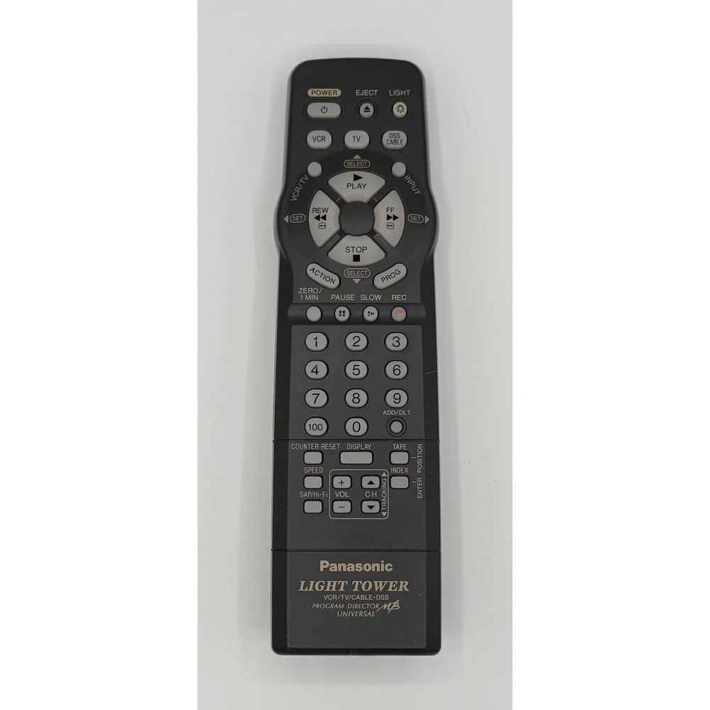Panasonic‎ Light Tower Remote VCR/TV/Cable DSS - VSO81596 - Tested